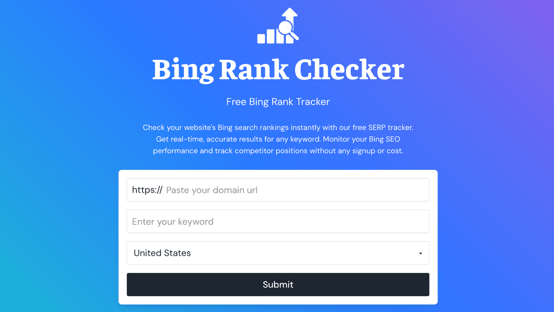 Bing Rank Checker image 1