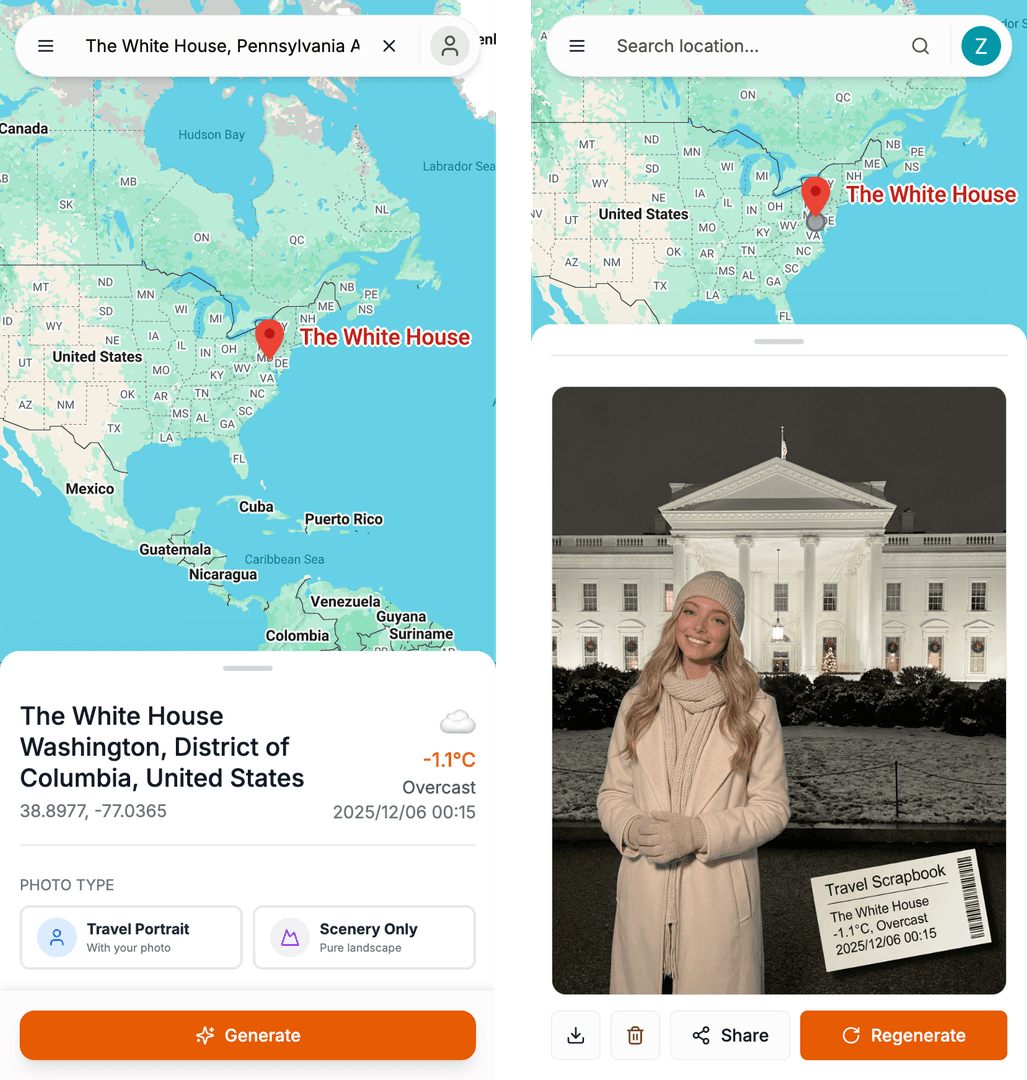 Teleport Me | AI Travel Photo Generator image 3