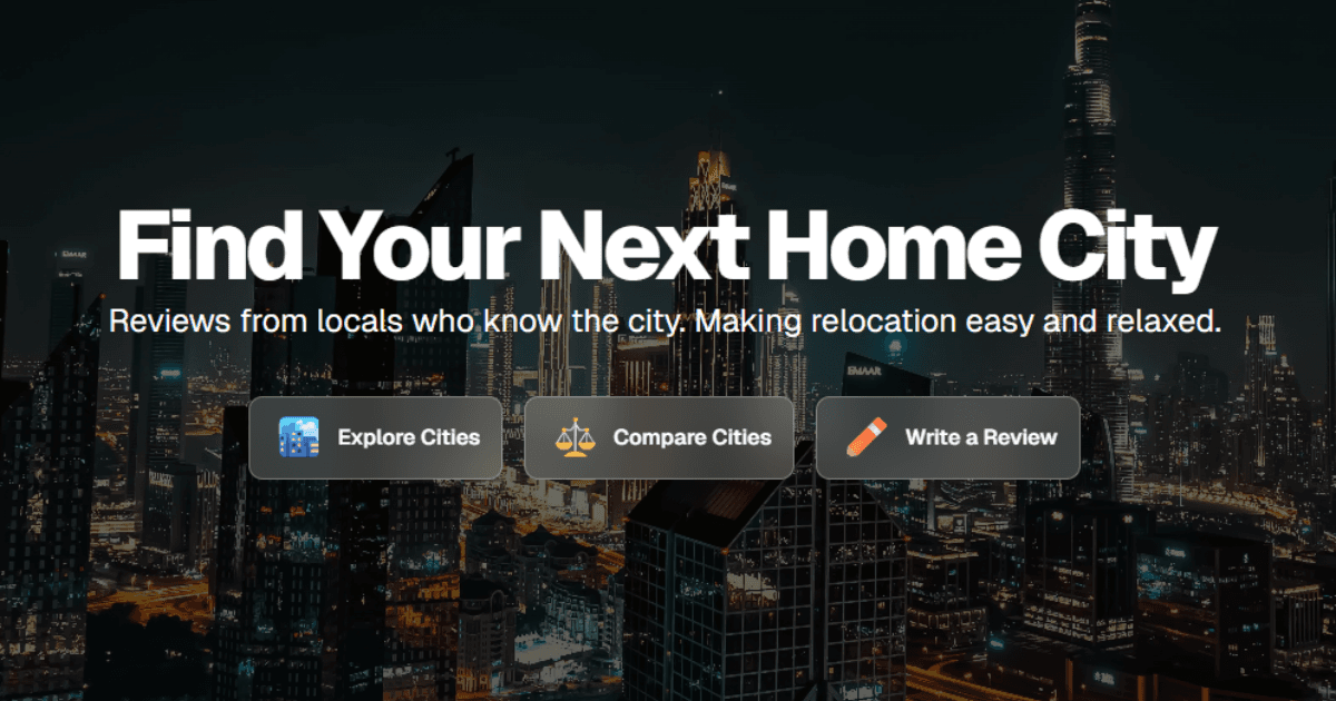 Cityphoria - Find Your Next Home City image 1