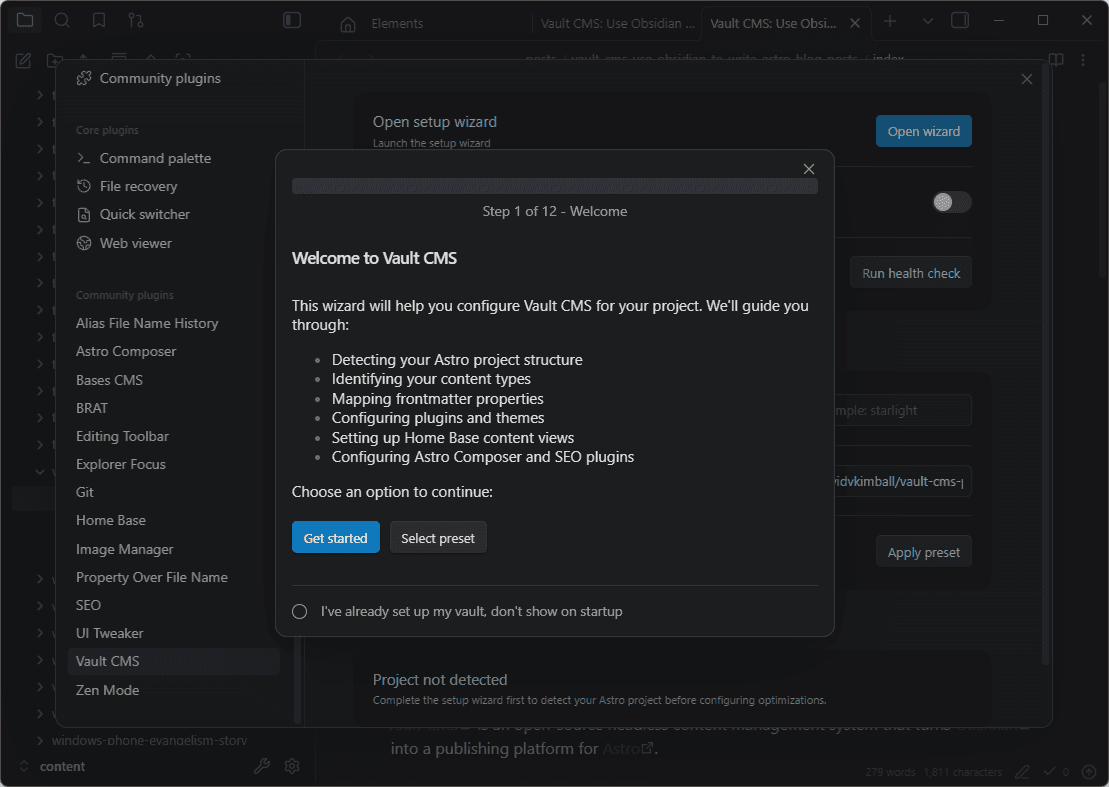 Vault CMS screenshot 5