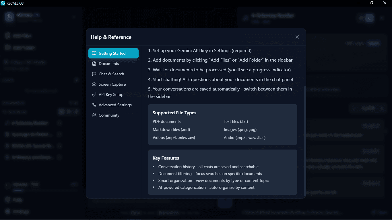 Recall.OS - Personal AI Memory image 5