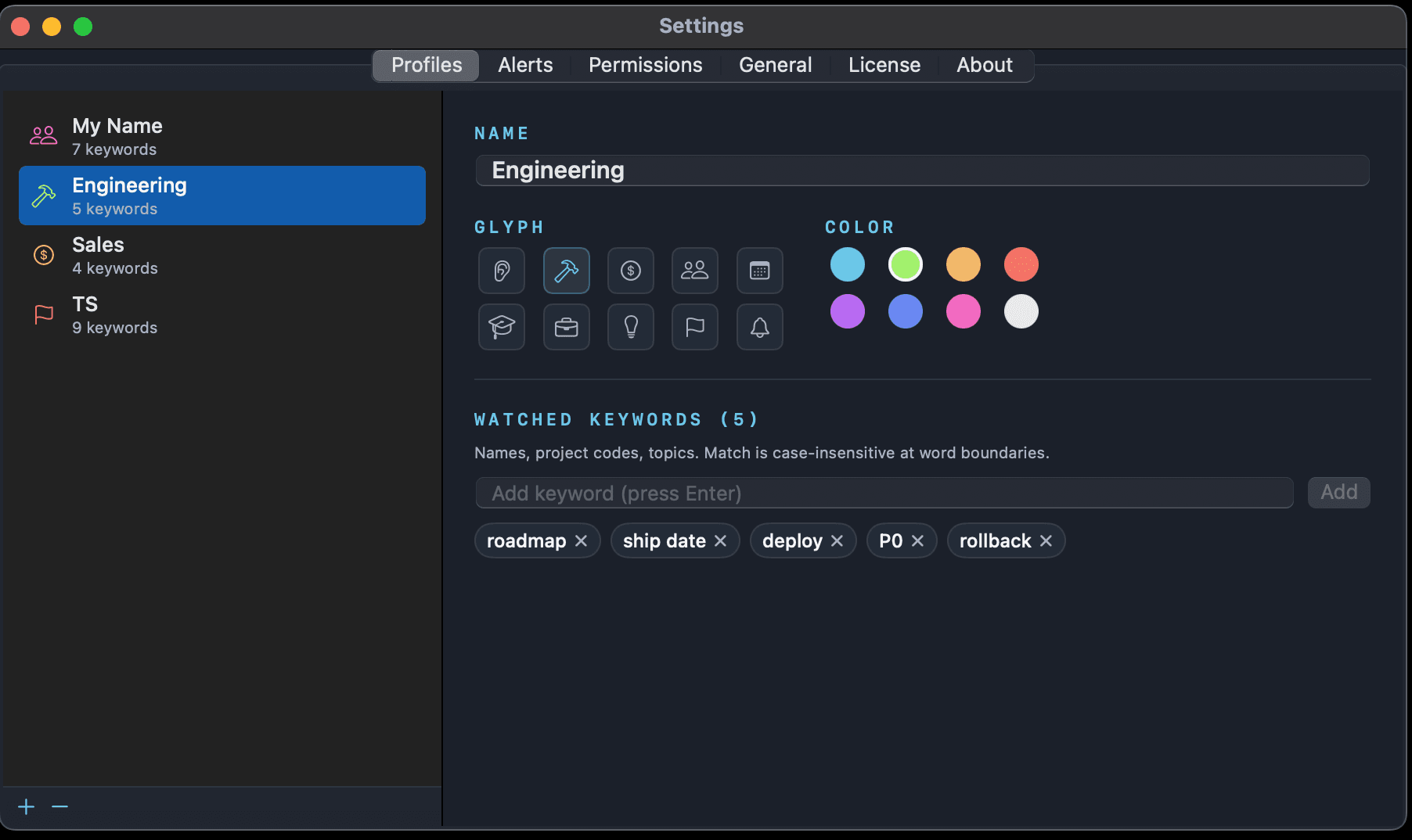 MeetPing - On device keyword listener  image 2