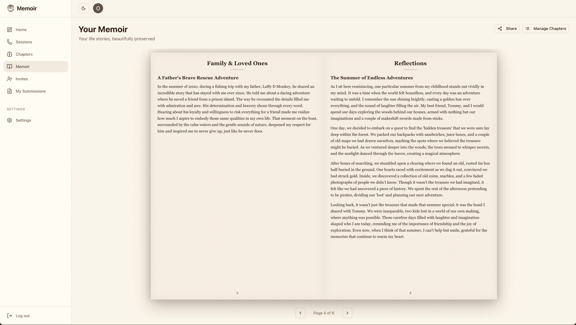 Memoir - Turn Your Memories Into a Memoir image 4