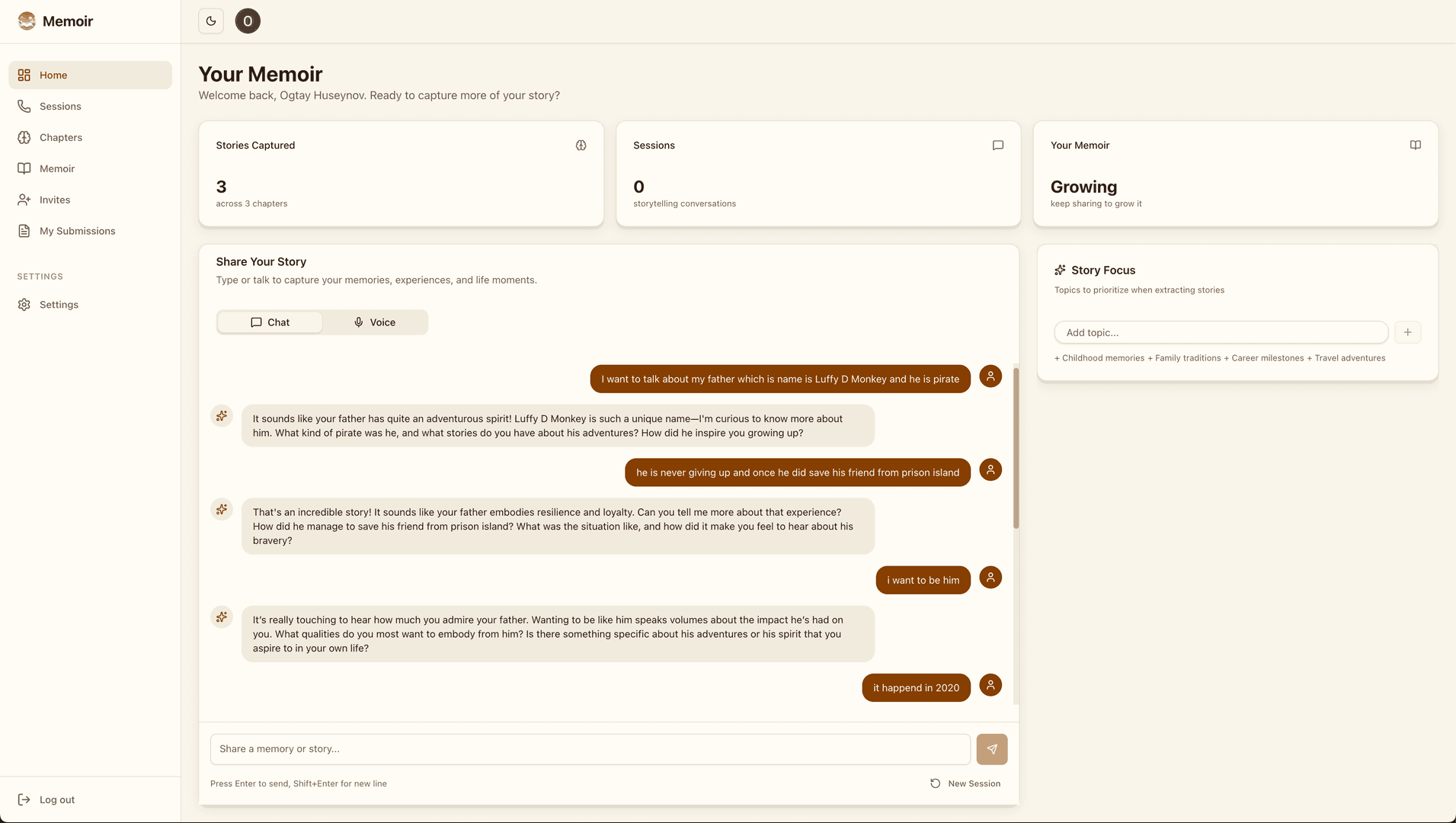 Memoir - Turn Your Memories Into a Memoir image 1