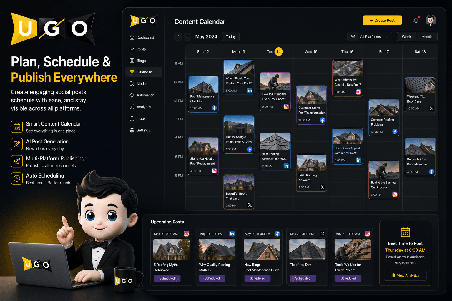 UGO | Your Autonomous Marketing Team image 3