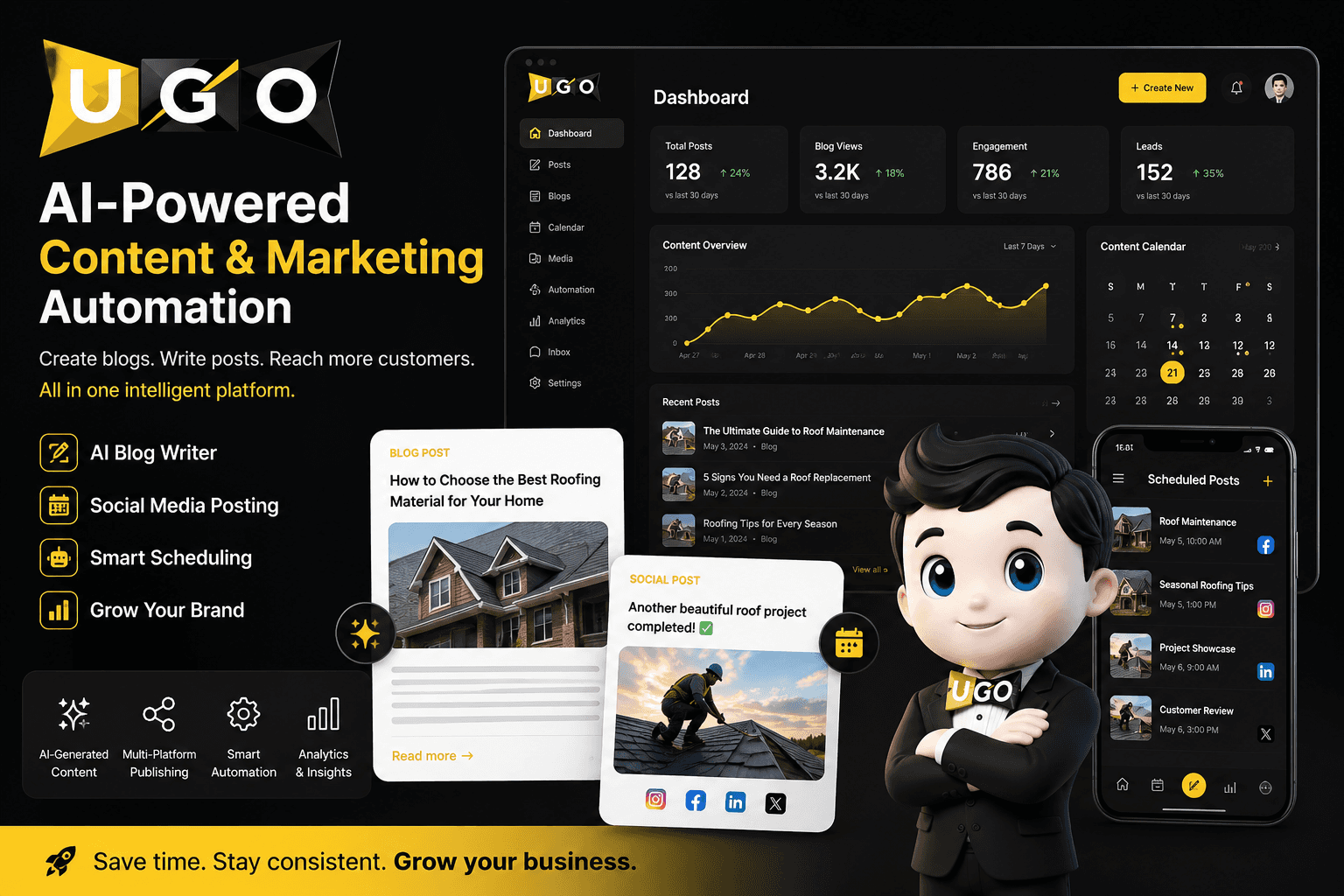 UGO | Your Autonomous Marketing Team image 4