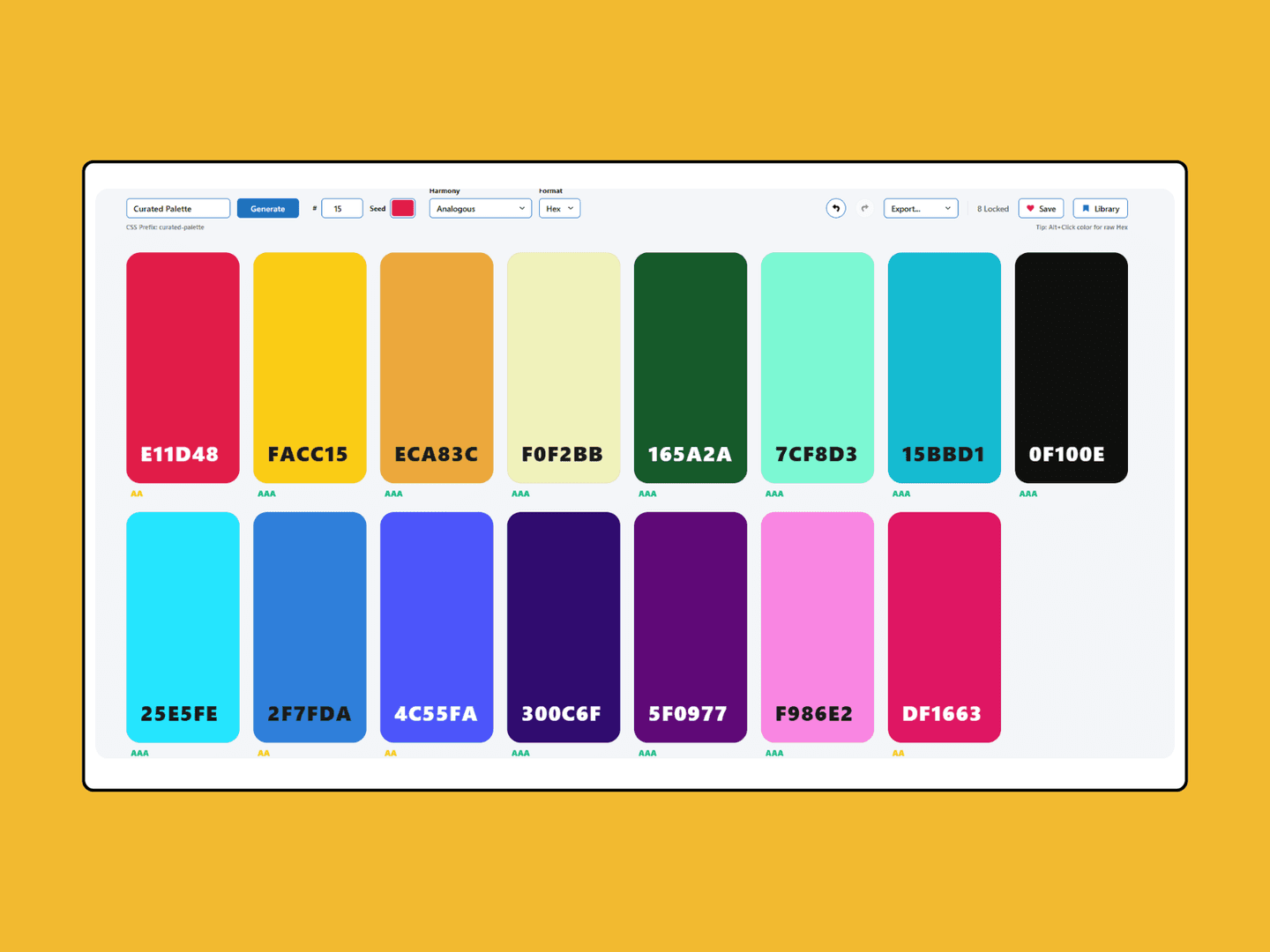 Palette Picker – Colour Palette Generator image 2