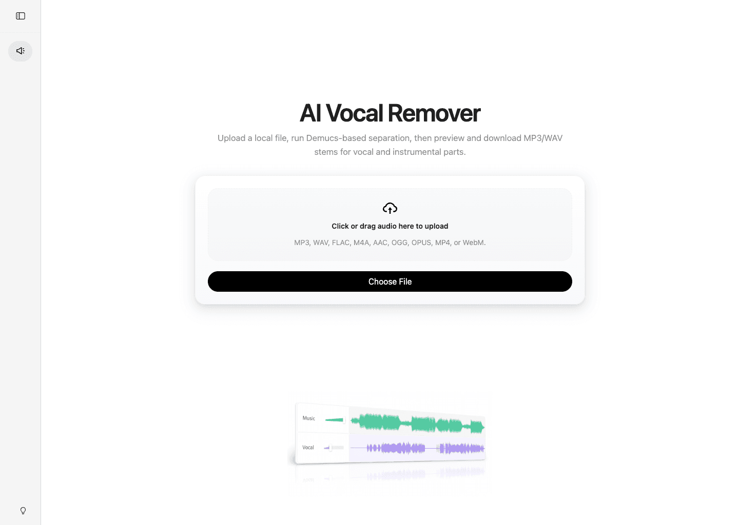 AI Vocal Remover image 1