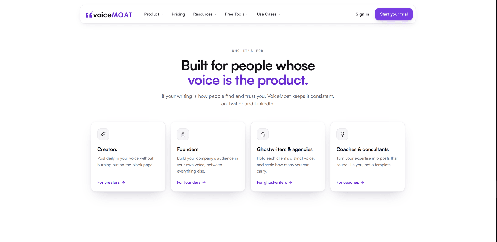 VoiceMoat: Your voice is your moat. image 4
