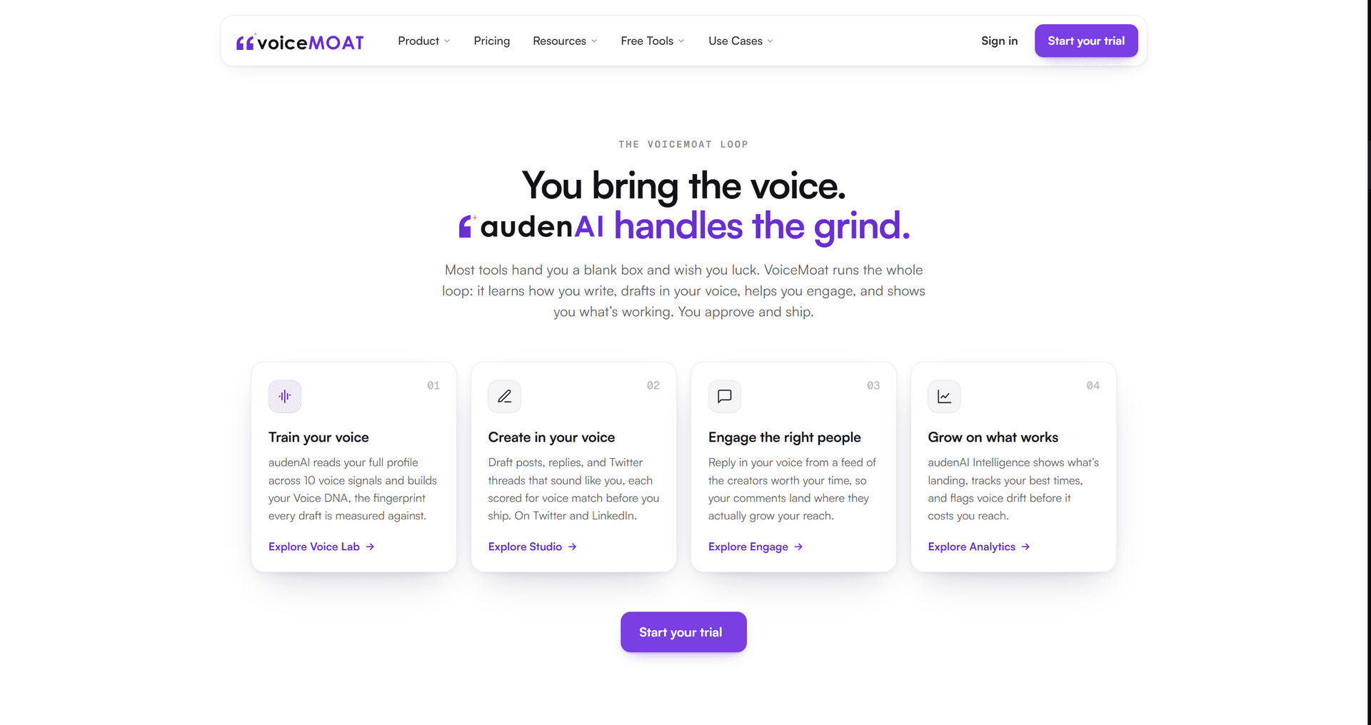 VoiceMoat: Your voice is your moat. image 2