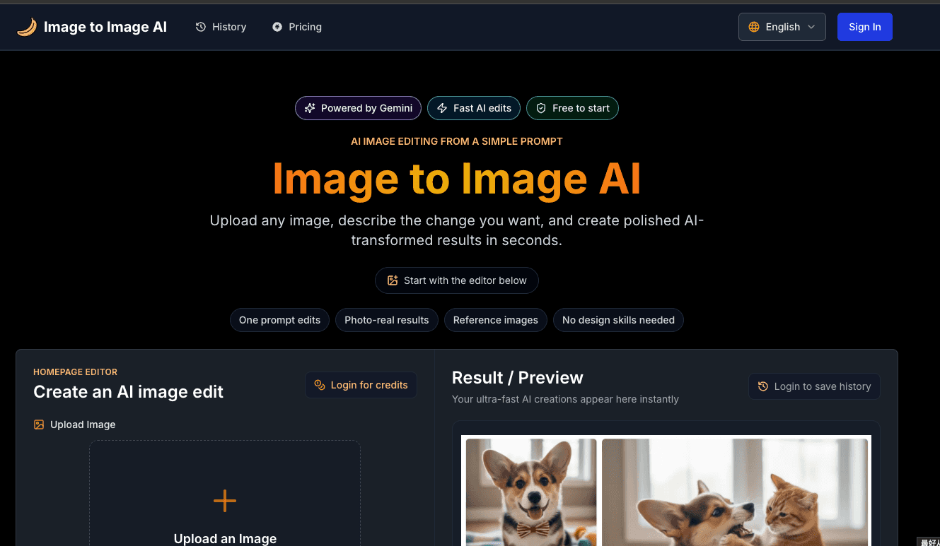 Image to Image AI image 1