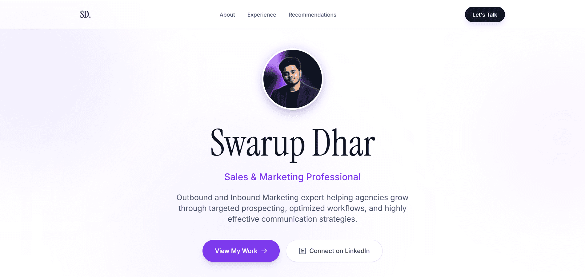 Swarup Dhar | Sales & Marketing Professional image 1