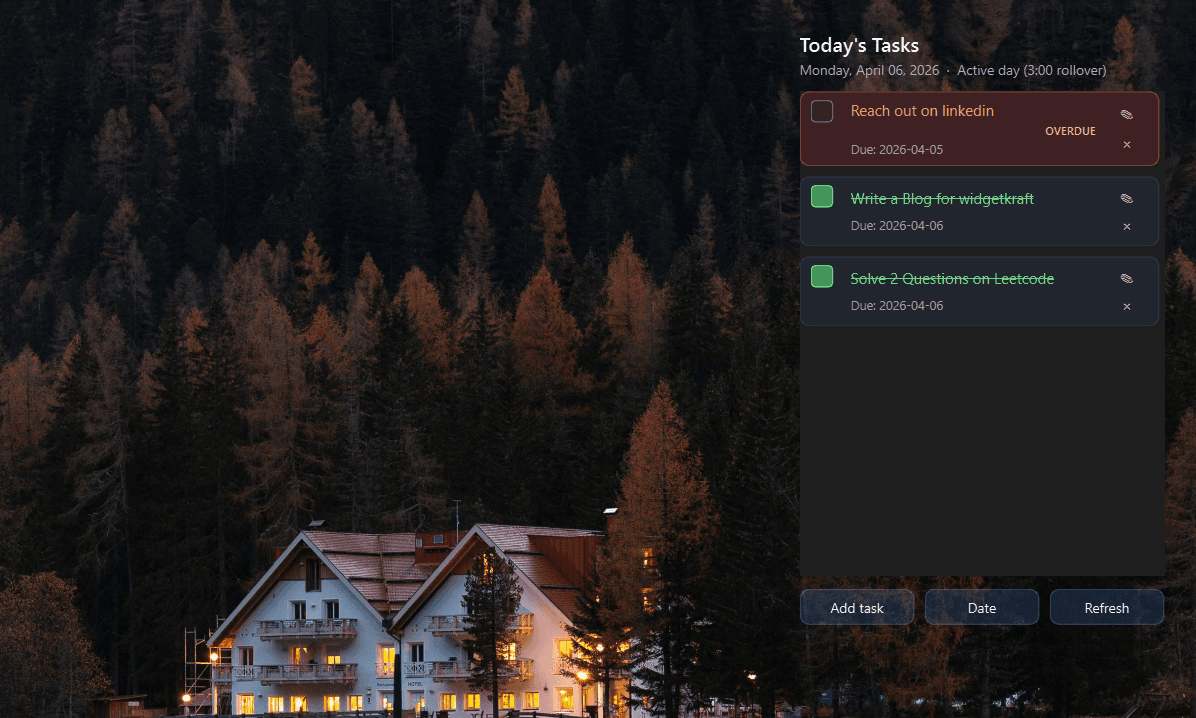 Simple Desktop Todo image 3