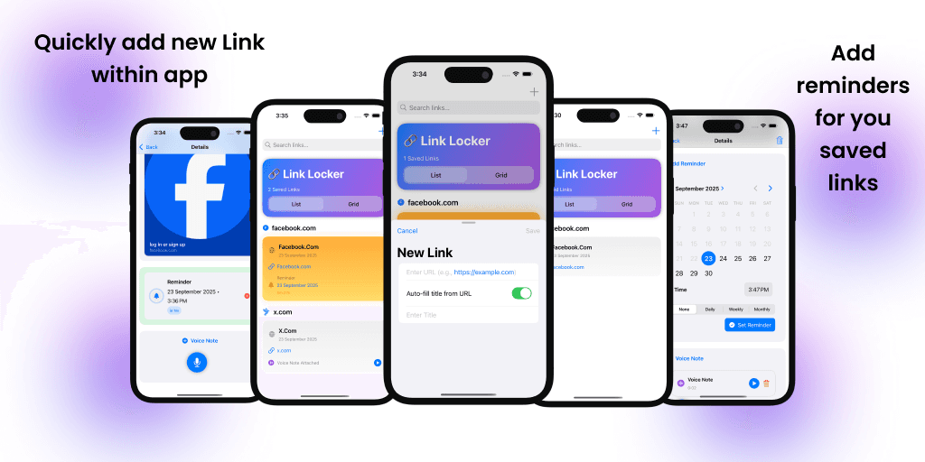 VoiceLinks: Save with Voice image 1
