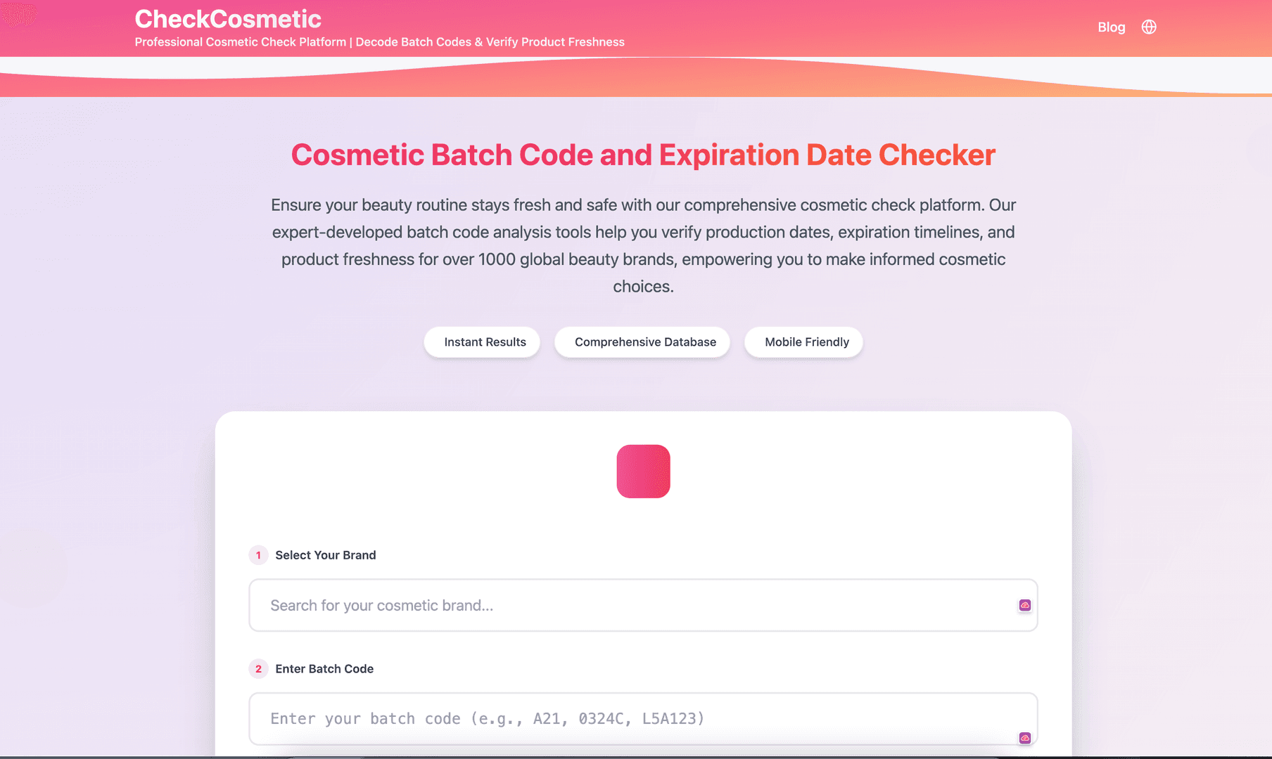 Batch Code Checker image 1