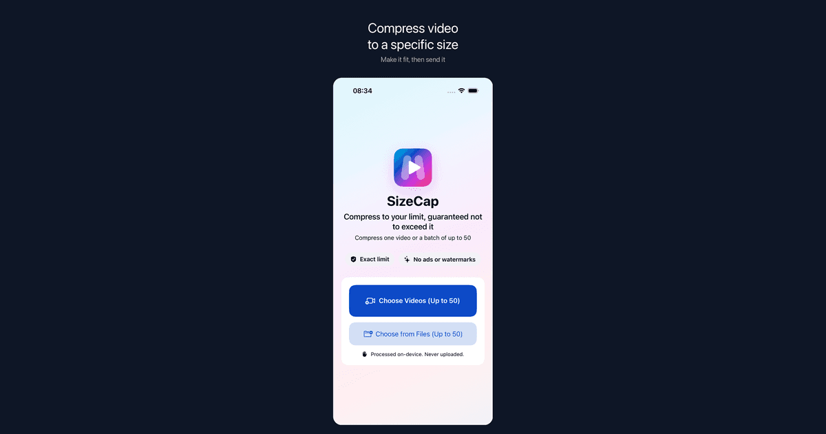 SizeCap image 1