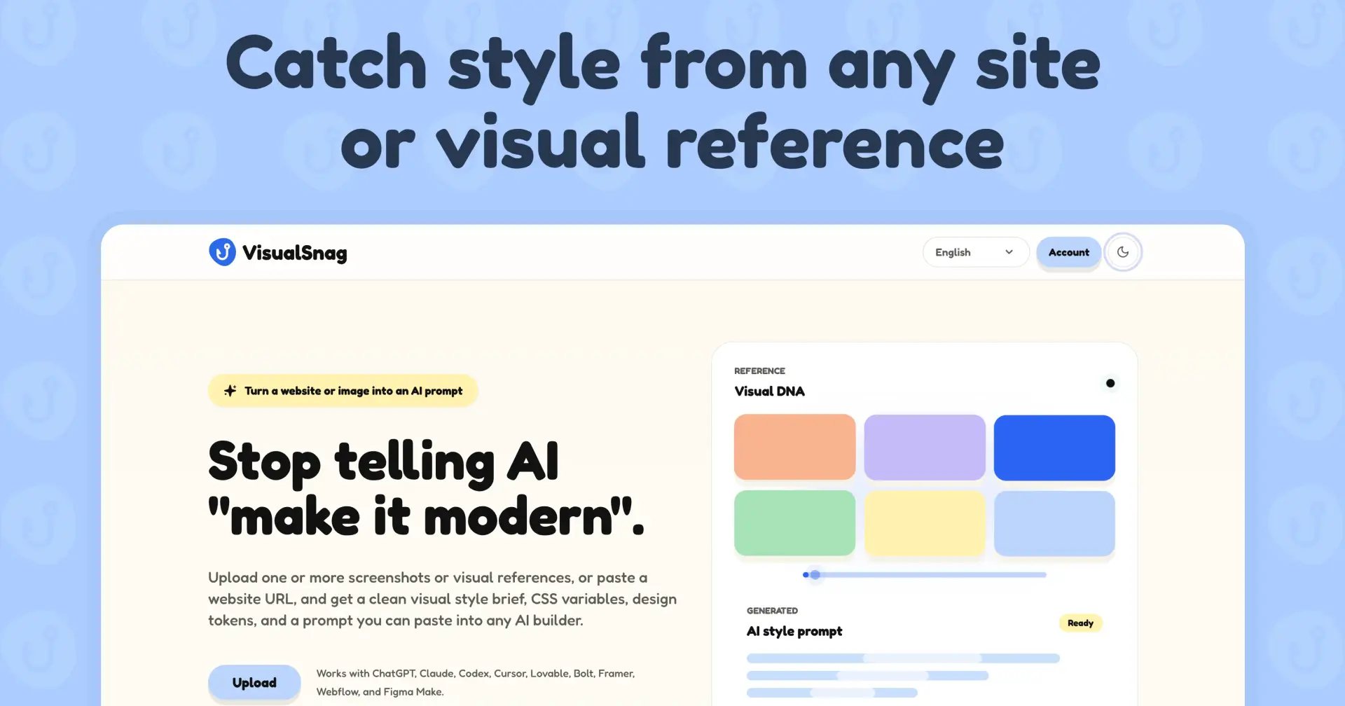 Stop asking AI to “make it modern”