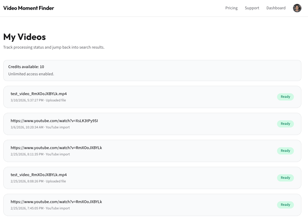 Video Moment Finder image 4