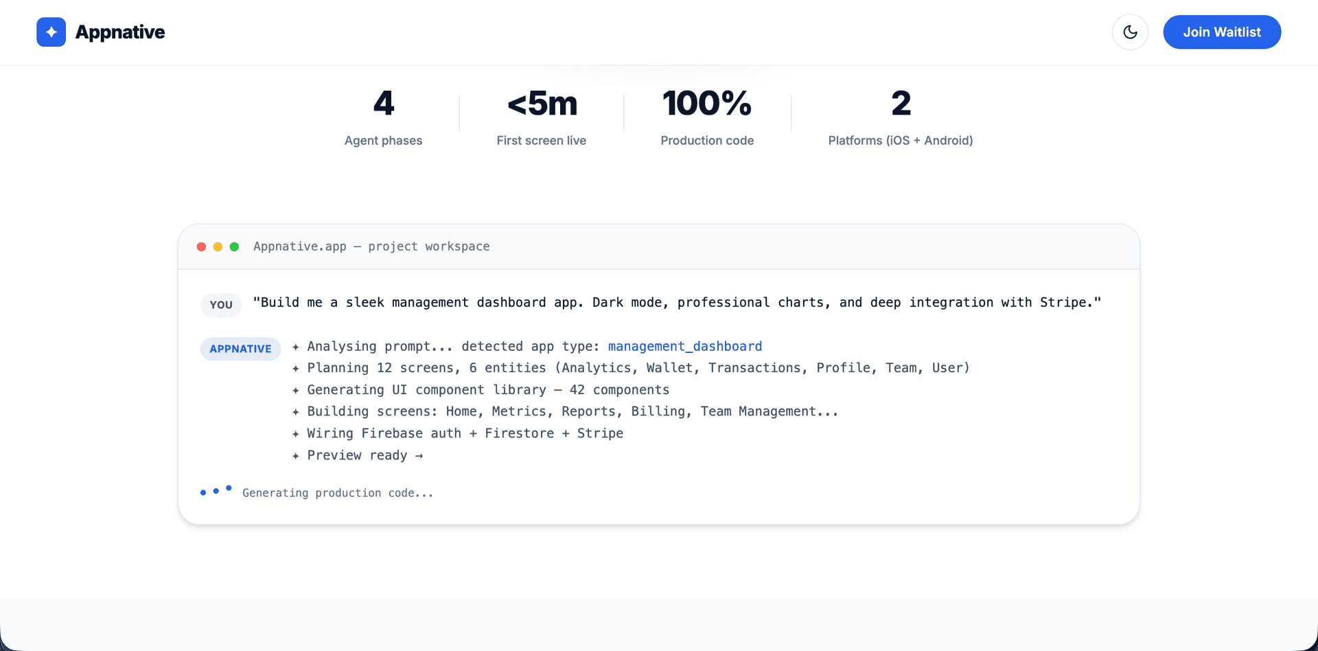 Appnative — Build Mobile Apps with AI image 2