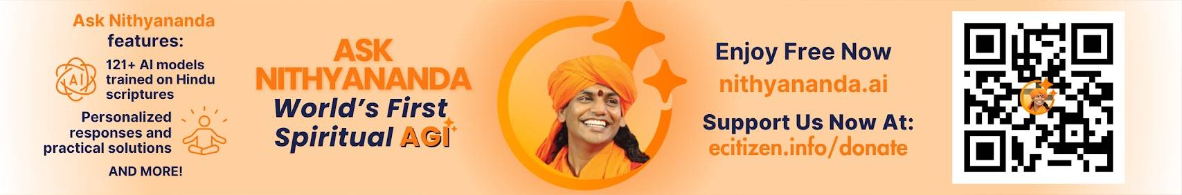 Ask Nithyananda AI image 1