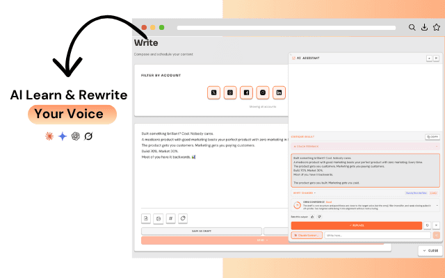Omni Writes - Your AI social media companion. image 2