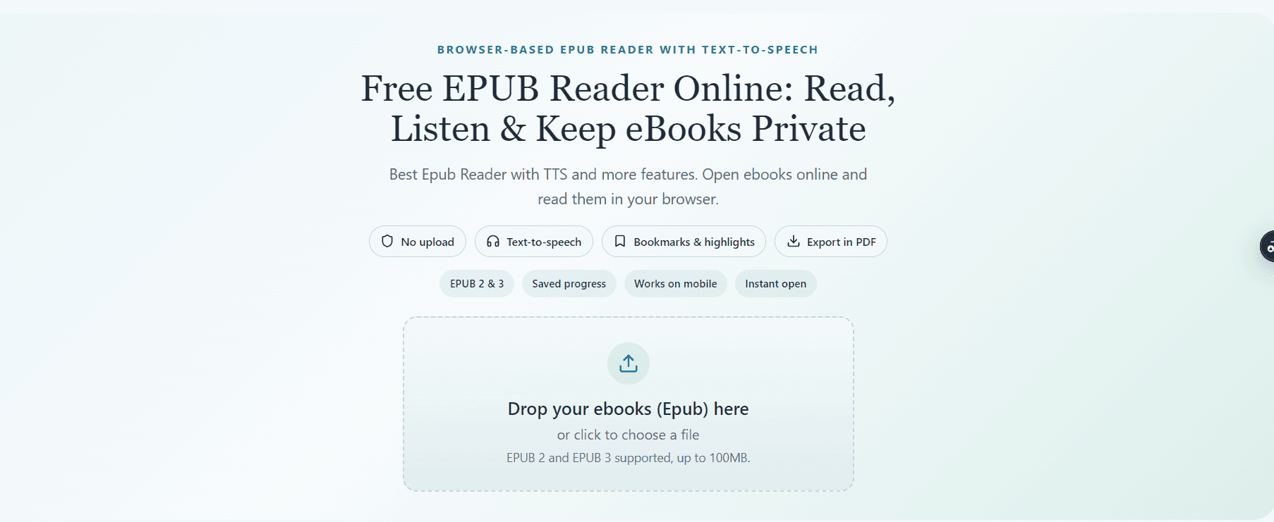 Epub Reader Pro image 1
