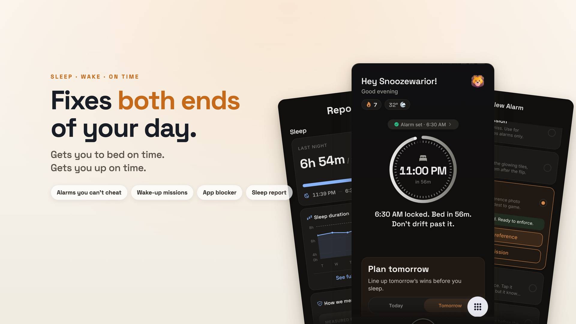 SnoozeWar: Sleep & Alarm image 1
