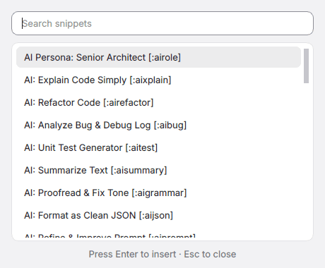 FlitKey: Free Text Expansion for Linux image 1