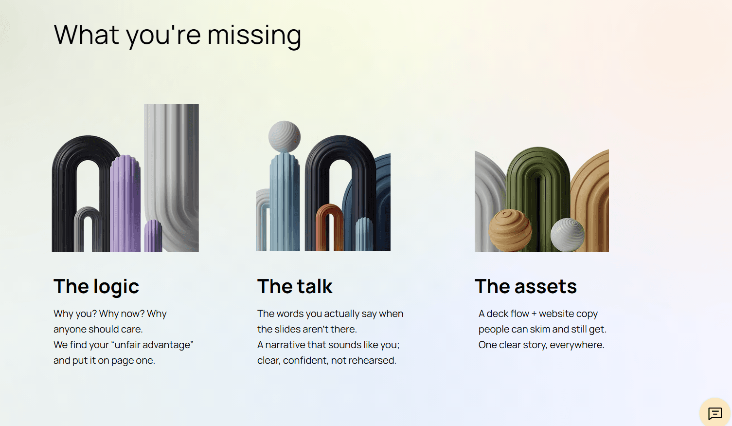 Clarity Audit: Website + Deck Review image 3