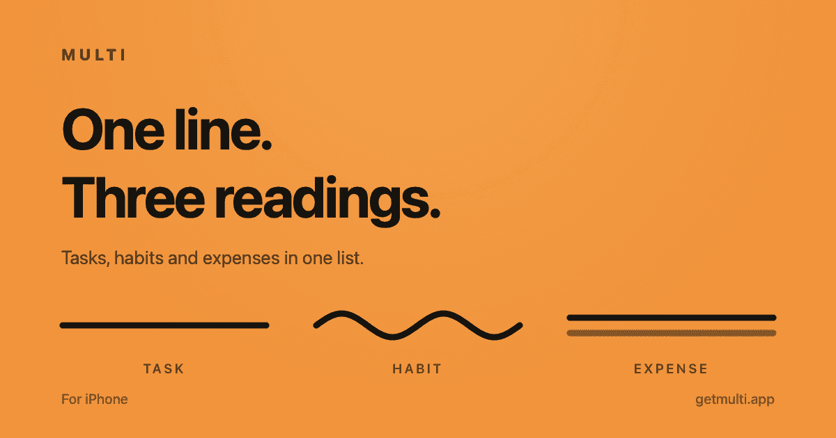 Multi — tasks, habits and expenses image 1