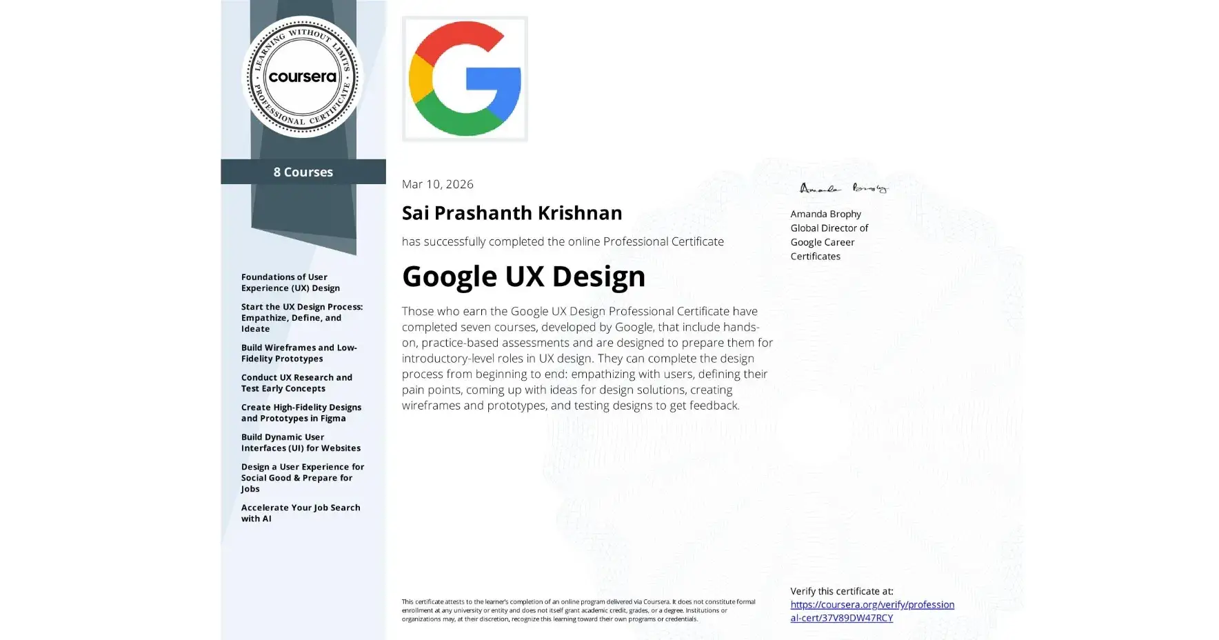 I Completed the Google UX Design Certificate — Here’s What I Actually Learned (and How You Can Use It)