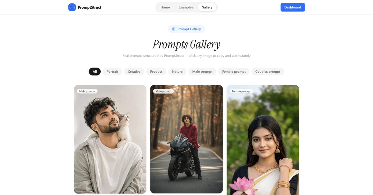 PromptStruct – Structured AI Prompt Builder image 2