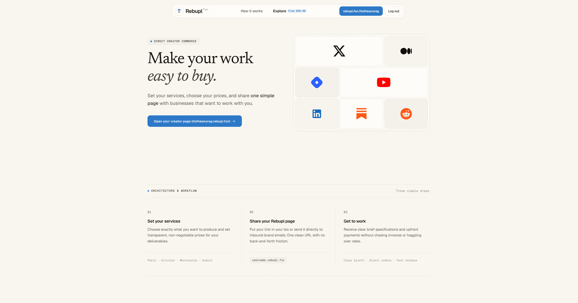 Rebupl — Make your work easy to buy image 1
