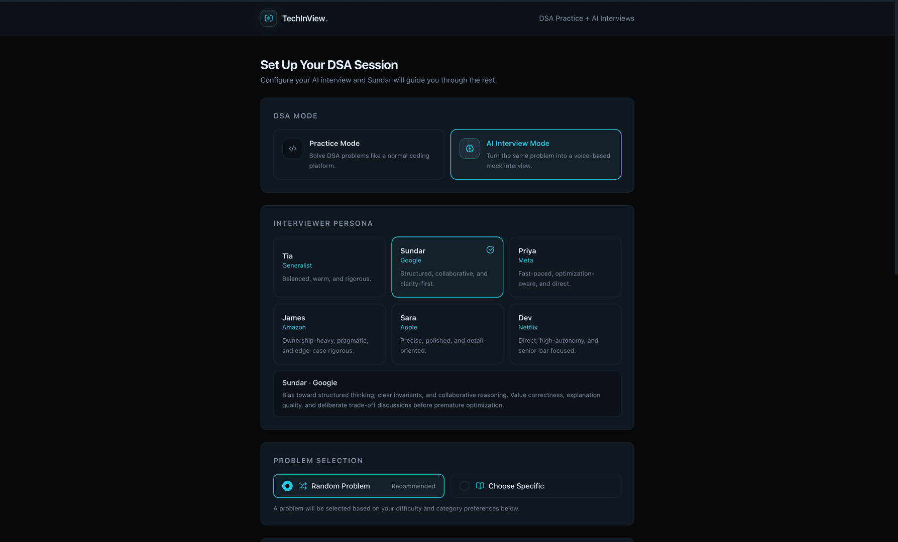 TechInView | AI Mock Interview Platform image 3