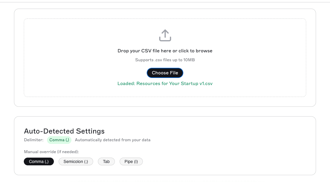 Free CSV to JSON Converter image 2