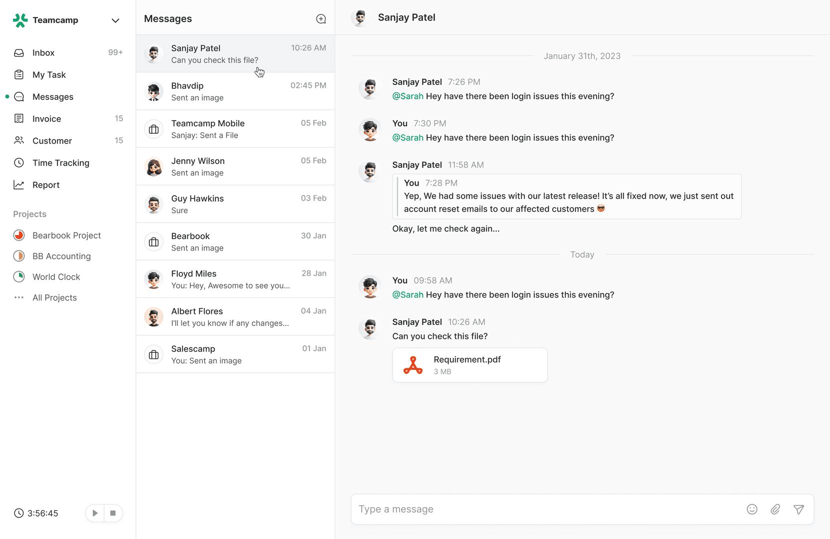 Teamcamp - Project Management Application image 4