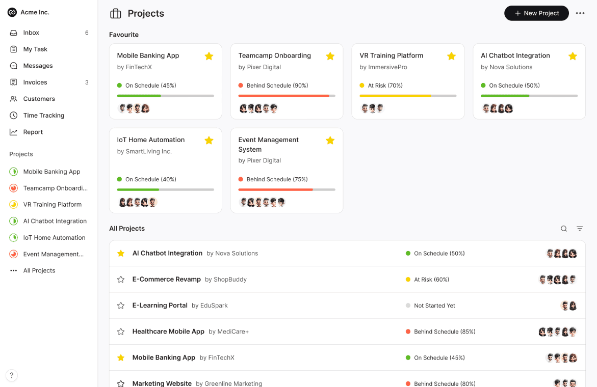 Teamcamp - Project Management Application image 2