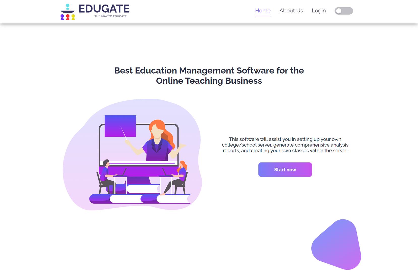 EDUGATE (Education Management System).