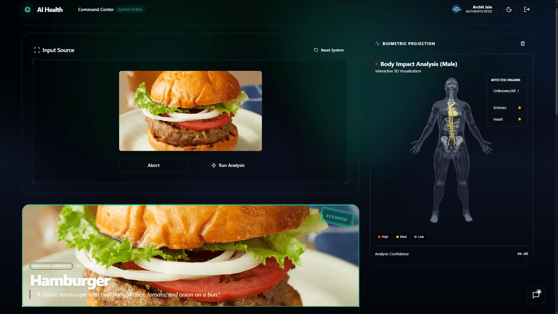 AI Health - Smart Nutrition Analysis image 2