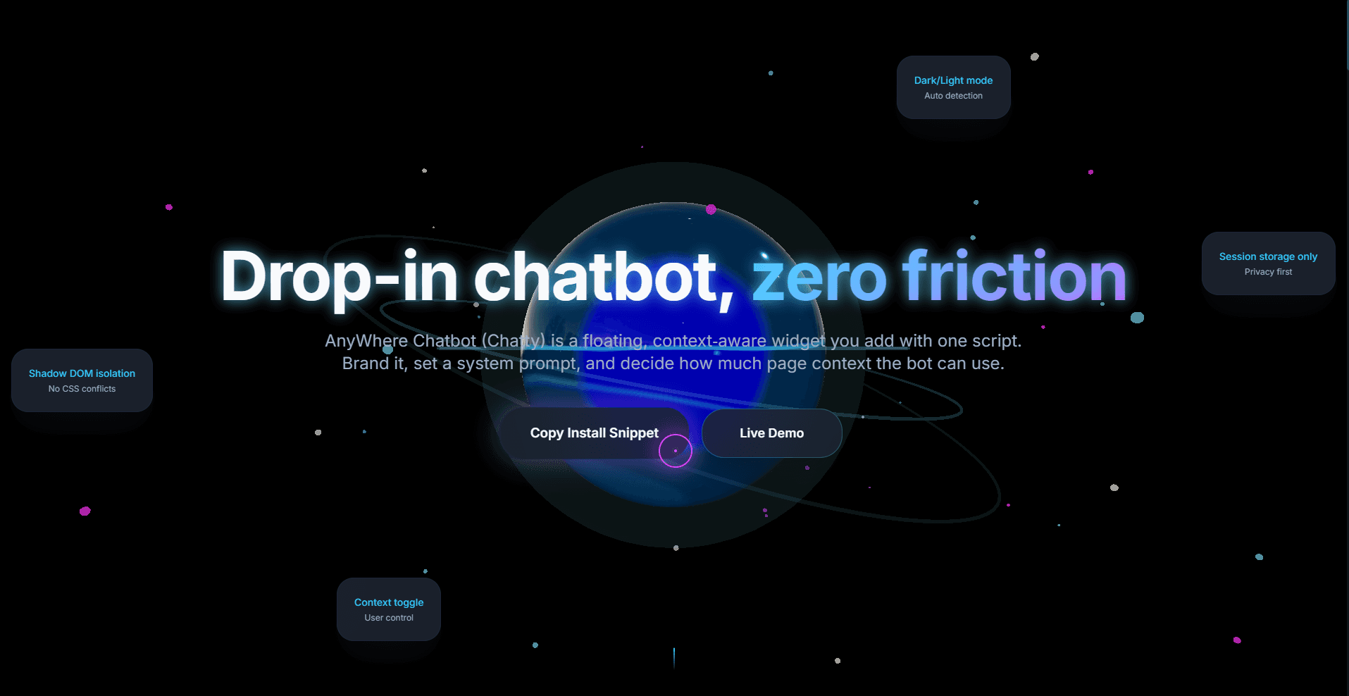 AnyWhere Chatbot - Chatty image 1