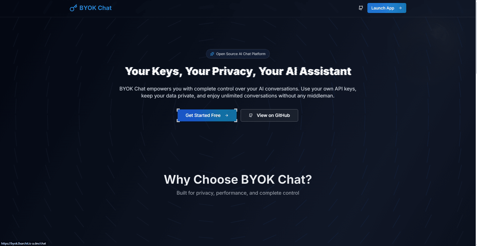 BYOK Chat image 1