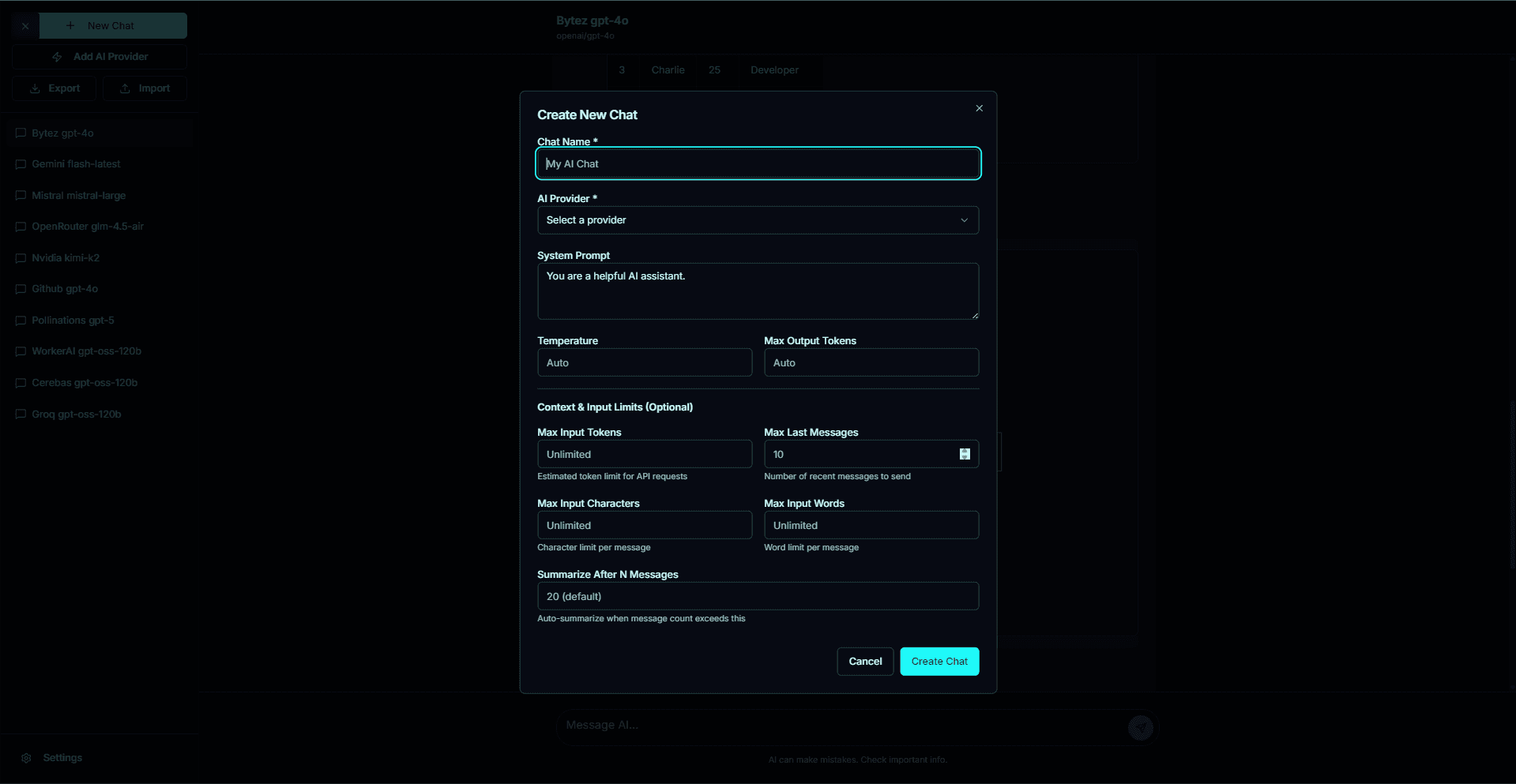 BYOK Chat image 3