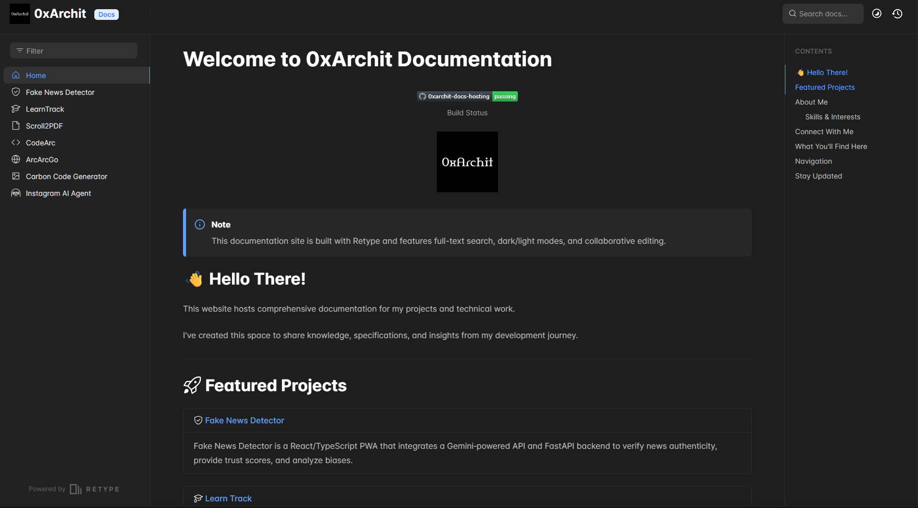 Docs Hosting image 1