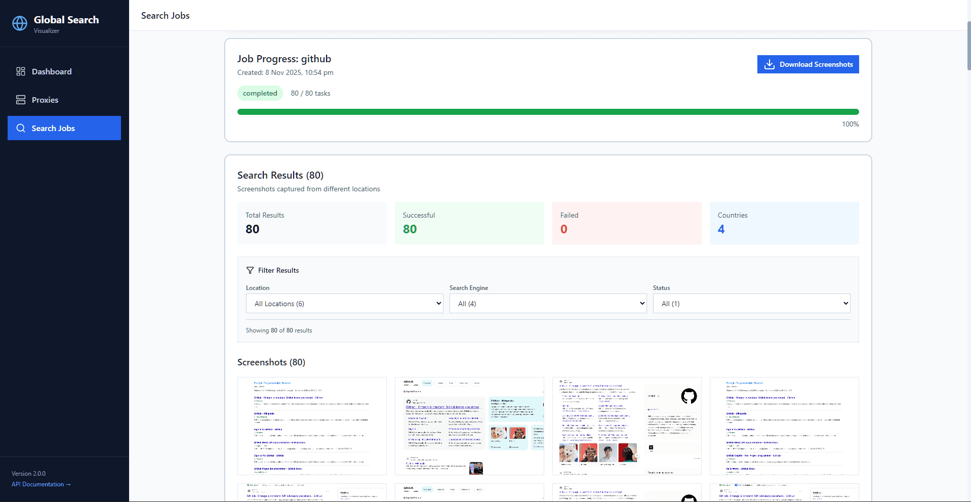 Global Search Visualizer image 3
