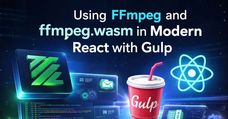 Using FFmpeg and ffmpeg.wasm in Modern React with a Custom Gulp Setup