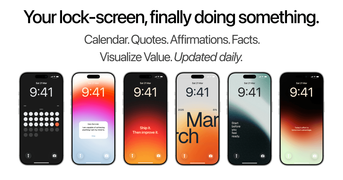 Lockscreen.Pro - Dynamic LockScreen Wallpaper image 1