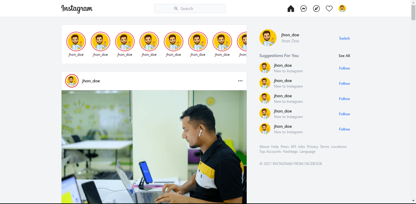Web UI Clones image 2