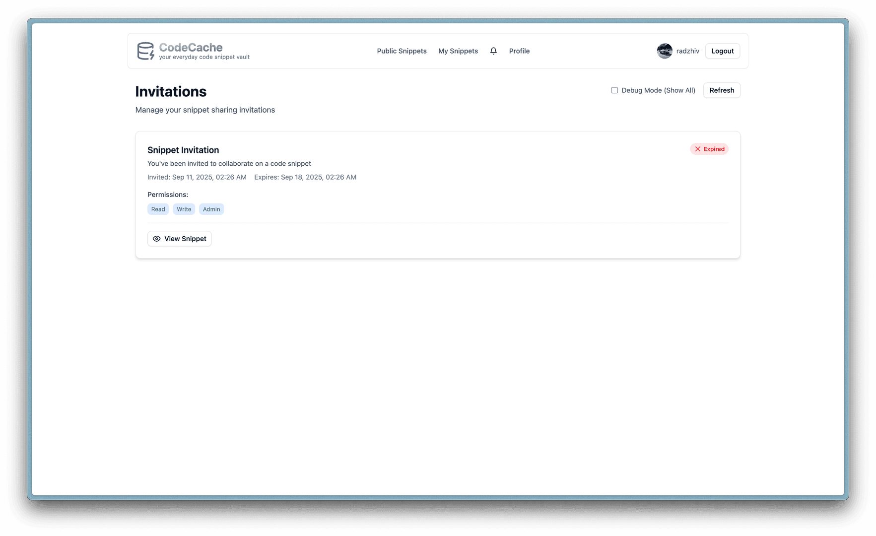 CodeCache - Your Code Snippet Vault image 4