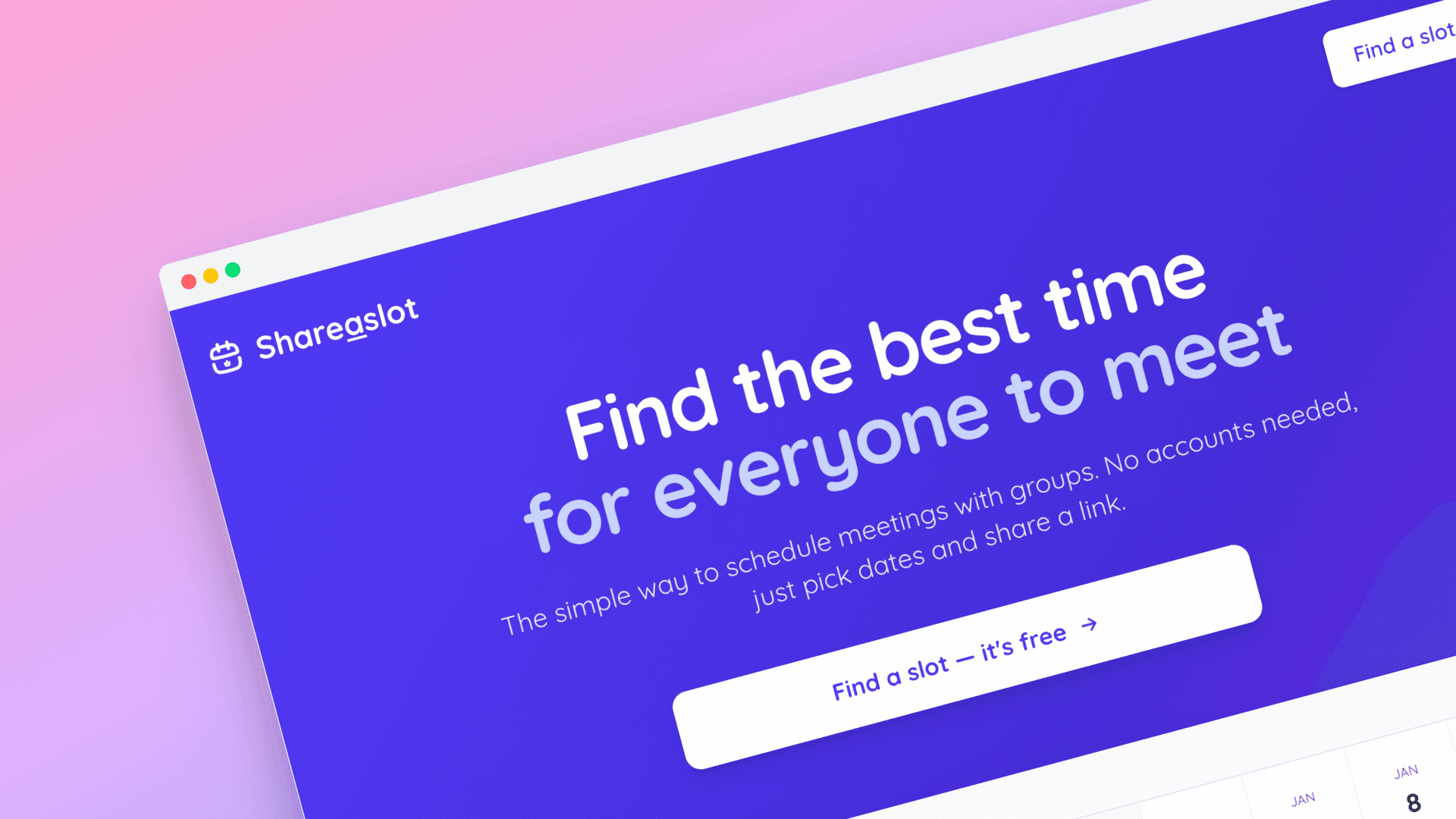 Share a slot - the perfect time for everyone image 1