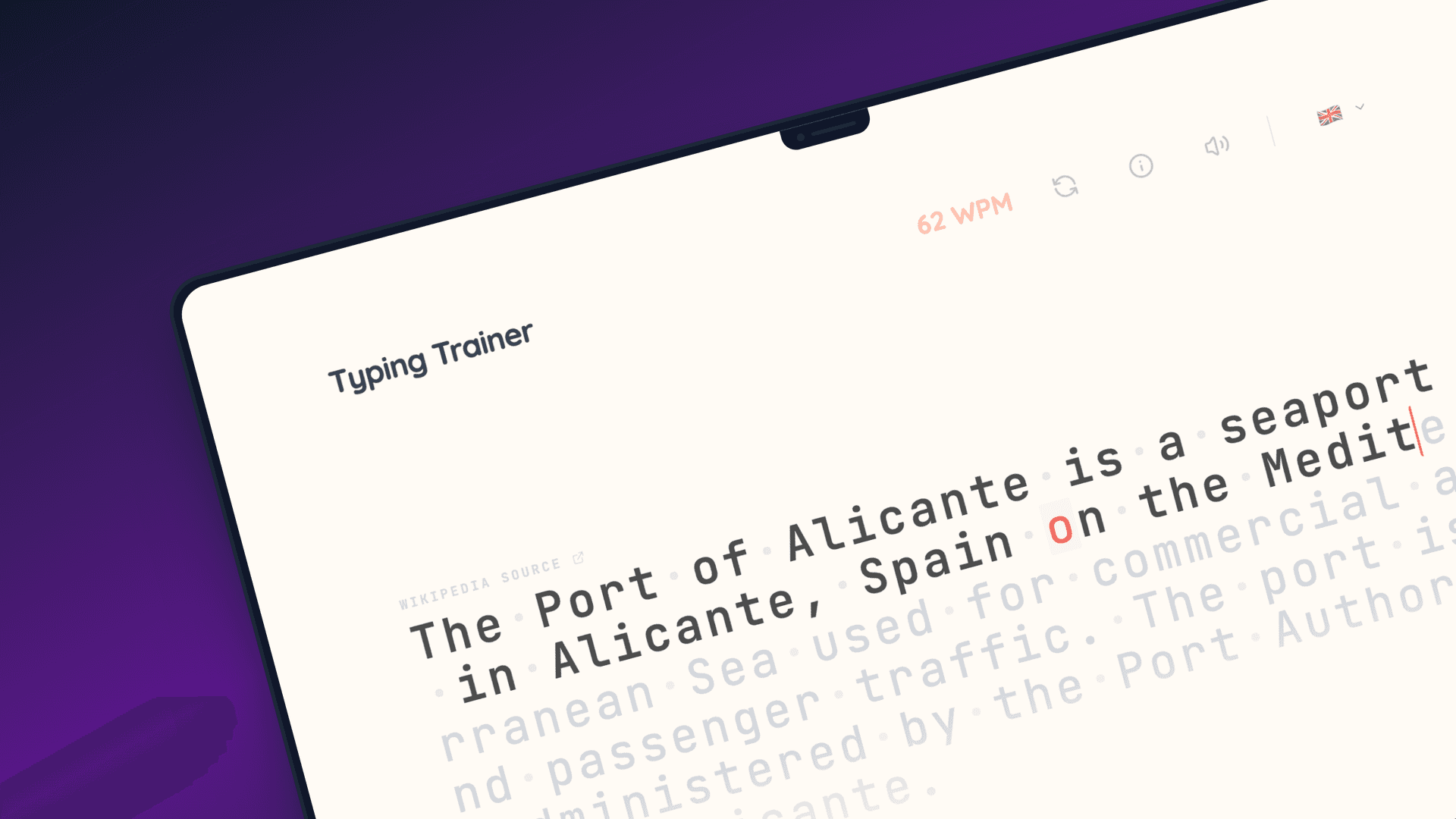 Typing Trainer - Master your flow image 1